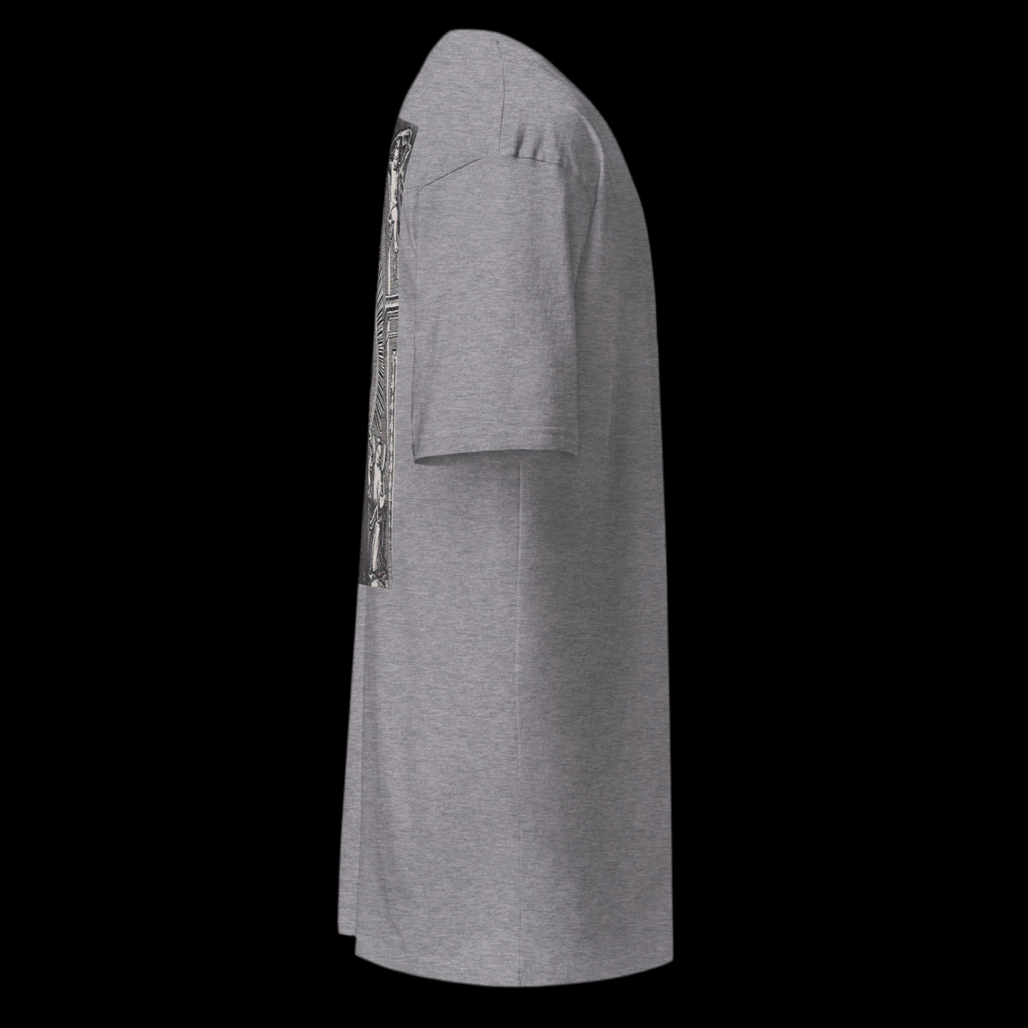 Oversized Men’s Dark Religion Heavy Cotton Tee