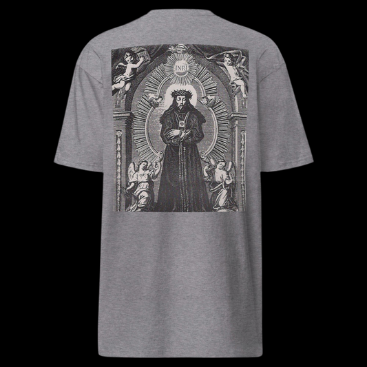 Oversized Men’s Dark Religion Heavy Cotton Tee
