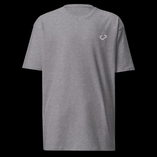 Oversized Men’s Dark Religion Heavy Cotton Tee